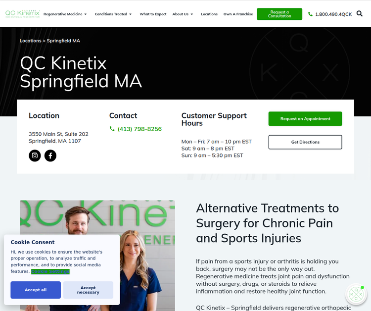 QC Kinetix Springfield