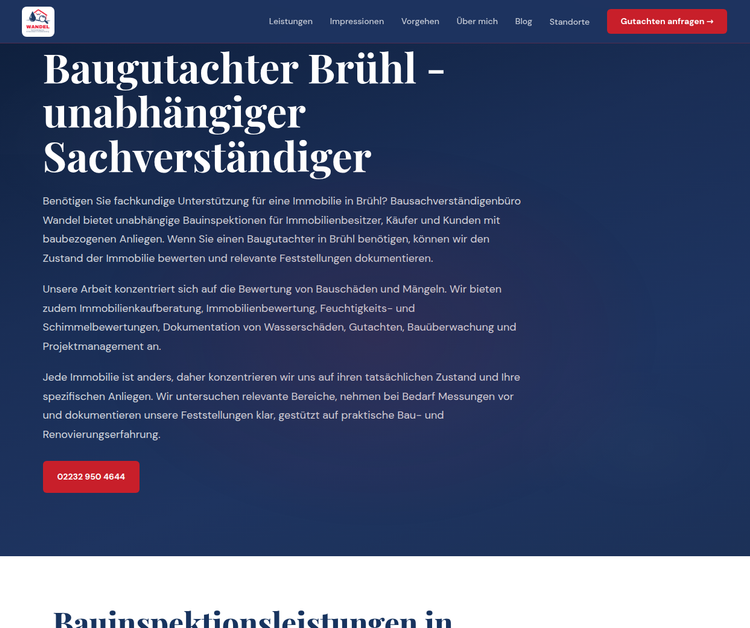 Baugutachter Brühl