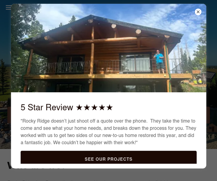 Rocky Ridge Log Restoration Inc.