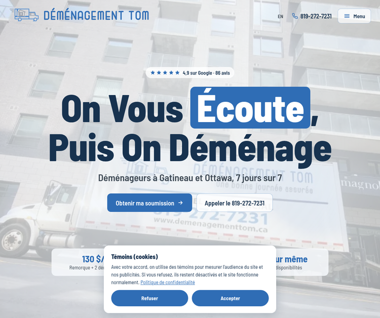 Déménagement Tom