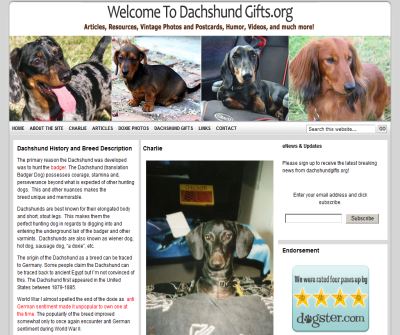 Dachshund Gifts