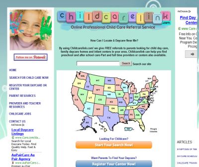 Childcarelink.com Day Care Referral-Child Care-Infant Care-DayCare-Preschool