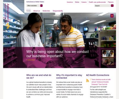 AstraZeneca Pharmaceuticals – Prescription Medications