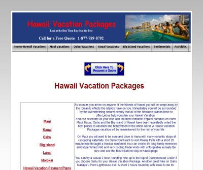 Hawaii Vacation Packages