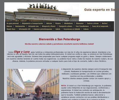 Guía experta en San Petersburgo, Rusia