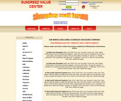 SUNDREEZ VALUE CENTER - Online Shopping Mall