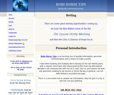 UK HORSE RACING TIPS
