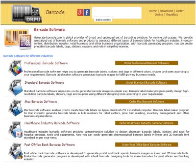 barcode creation software