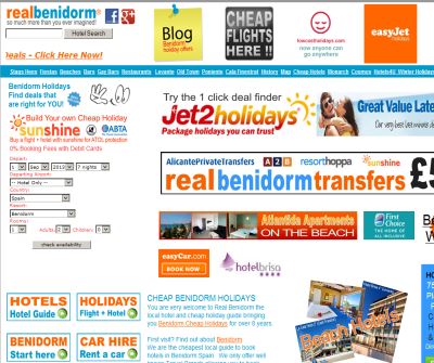 Real Benidorm Spain Hotels & Holidays