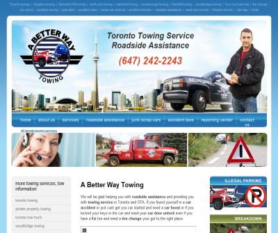 toronto towing - tow truck toronto - GTA