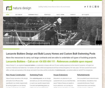 Natura Design Lanzarote. Design and Build Swimming Pools