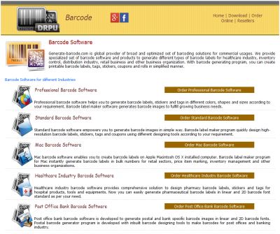 barcode software freeware