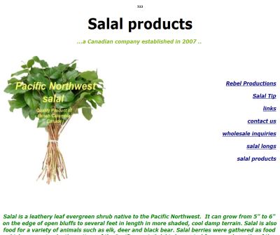 salal products