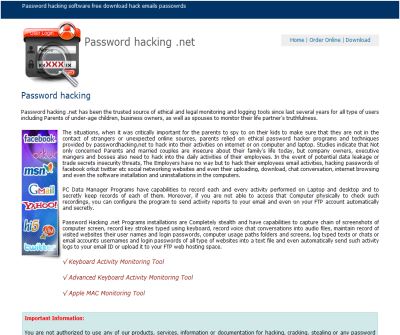 yahoo hacking tools