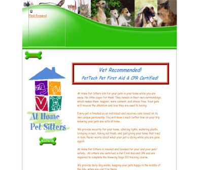 At Home Pet Sitters, Dog Walkers, Savannah GA