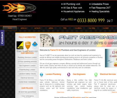 Gas Engineers - Plumbers - Flame FX of North London