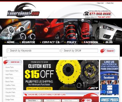 #1 Performance Auto Parts & Accessories Online Store - TunersDepot.com