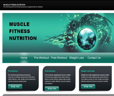 Muscle Fitness Nutrition - Supplements