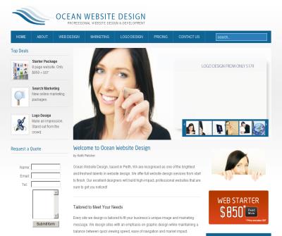 Website Design Perth, Web Development WA, Search Engine Optimisation and Internet Marketing - Ocean