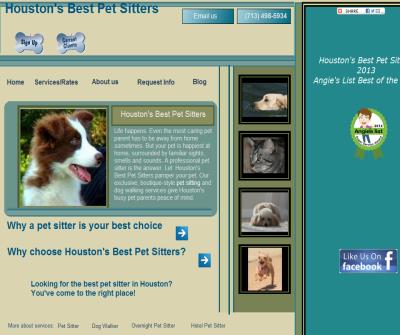 Houston's Best Pet Sitters, pet sitting, dog walking