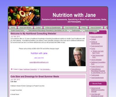 Nutrition with Jane