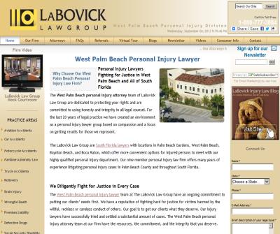 Real Attorneys. Helping Real People. With Real Problems. - LaBovick & LaBovick Personal Injury Attorneys