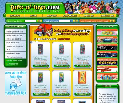 Tons of toys - tons of vintage collectible toys