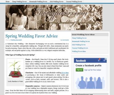 Wedding Favors Ideas