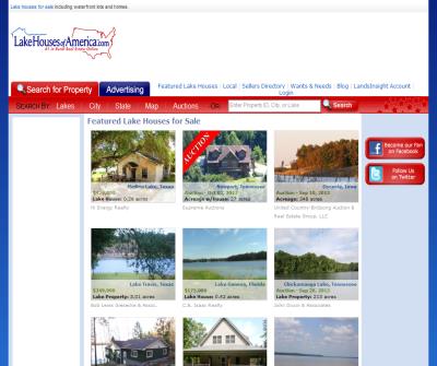 LakeHousesofAmerica.com - Lake Houses for Sale,  Lake Homes for Sale, Lake Property for Sale