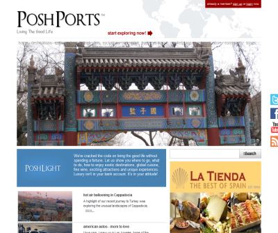 PoshPorts | Insider tips on hotels, music, travel, art, food, restaurants, wine and recipes. 