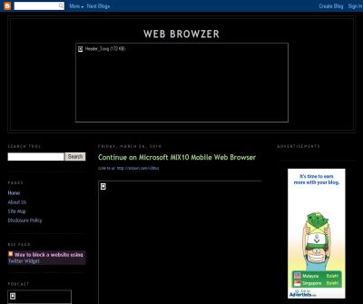 Web Browser