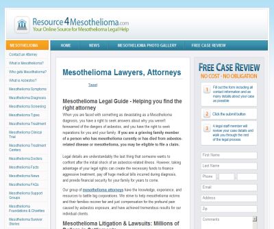 mesothelioma attorney
