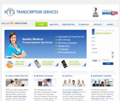 MTS Transcription Services