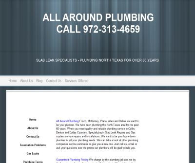 All  Around Plumbing Frisco, Dallas, McKinney, Allen