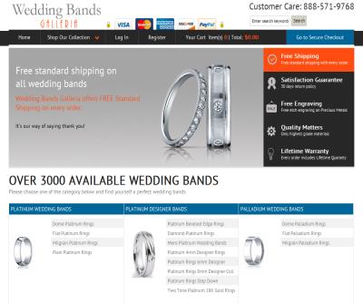 Platinum Wedding Bands