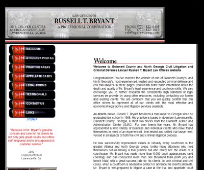Russell T. Bryant - Gwinnett County & North Georgia Criminal & Civil Trial Lawyer