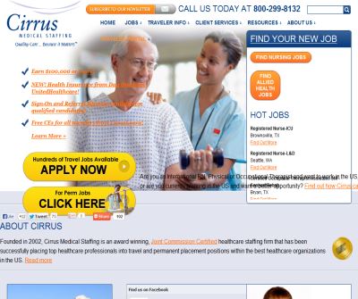 Cirrus Allied Travel Therapist Staffing