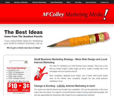 McColley Marketing Media-Small Business Web Site Design