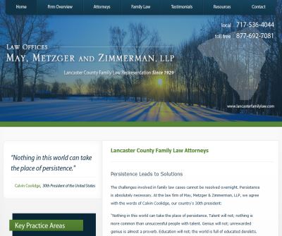 May, Metzger & Zimmerman, LLP