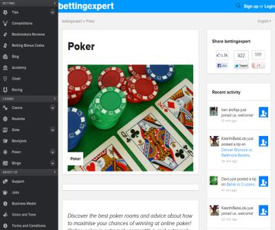 BettingExpert Poker