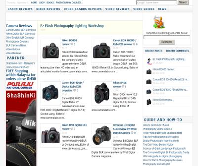 Digital SLR Camera - Online Review Guide