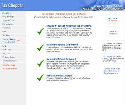 Income Tax Software Canada