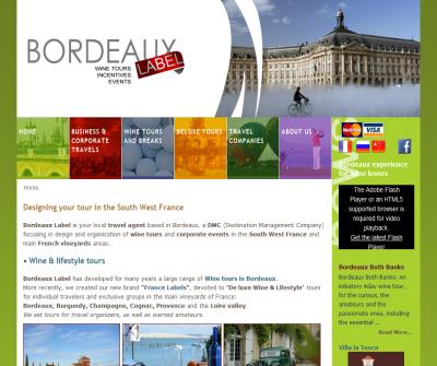 Bordeaux Label : Wine tours, Incentives and Events