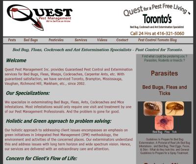 QPM - Pest Control Services for the Greater Toronto, Ontario