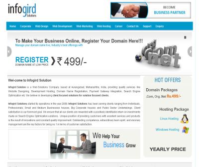 Corporate web development company