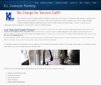 Metro Atlanta Licensed Plumber