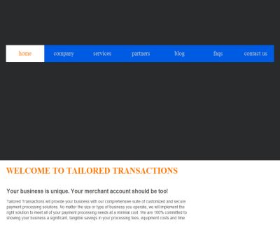 TailoredTransactions.com - Merchant Services Provider
