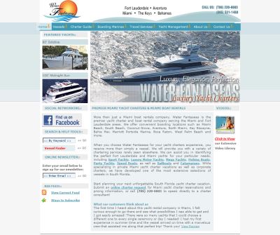 Water Fantaseas - Luxury yacht Miami