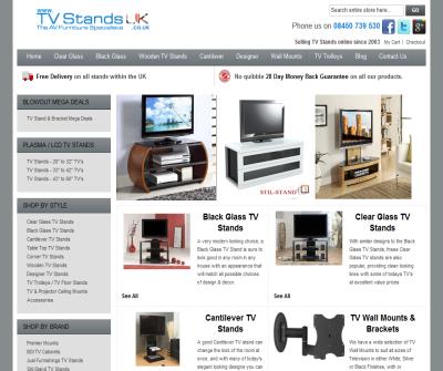 TV Stands and Furniture Specialists including TV Trolleys and TV Wall Mounts