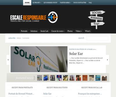 Escale Responsable - Travelling for social change
